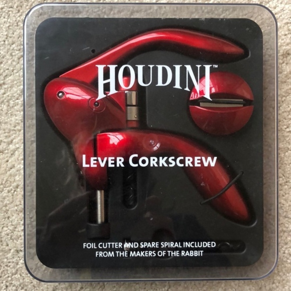 NEW Houdini Lever Corkscrew